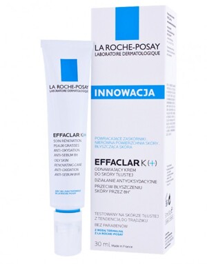 Kem trị mụn cho da dầu La Roche-Posay Effaclar K+ 30ml