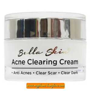 Kem trị mụn, xoá vết thâm Bella Skin Acne Clearing Cream