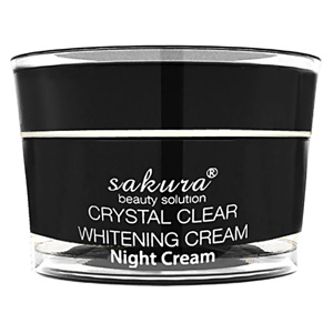 Kem trị nám, dưỡng trắng da Sakura white night cream