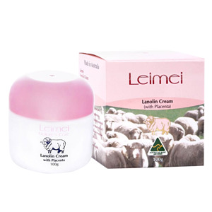 Kem trị nám, tàn nhang Lanolin Cream With Placenta Leimei