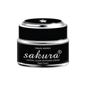 Kem Trị Nám, Trắng Da Sakura Whitening Night Cream - 30 g