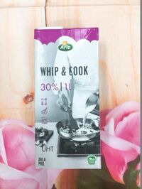 Kem tươi Whip and Cook Arla 1L