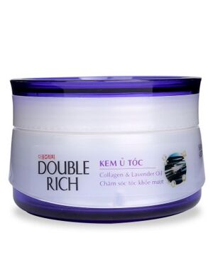 Kem ủ dưỡng mượt tóc Double Rich Collagen & Lavender Oil 150G