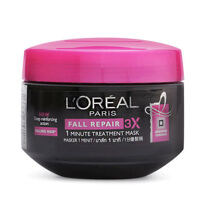 Kem ủ ngăn gãy rụng tóc L'Oréal Fall Repair 3X Mask 200ml