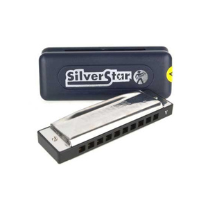 Kèn Harmonica Hohner Diatonic Silver Star M50401