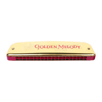 Kèn harmonica Hohner Tremolo Golden Melody M241608 (Key G)