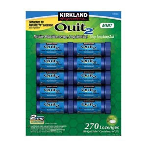 Kẹo cai thuốc lá Quit 2 Kirkland - 270 viên