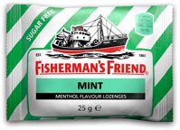 Kẹo Cay Con Tàu Fisherman's Friend Vị Bạc Hà Gói 25g