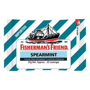 Kẹo cay con tàu Spearmint Fisherman'S Friend - 25g