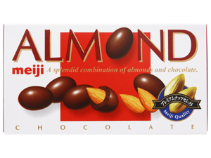 Kẹo Chocolate Meiji  Almond 88g