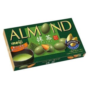 Kẹo Chocolate Meiji Almond Matcha 79g