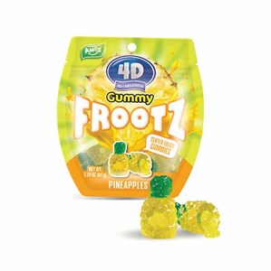 Kẹo dẻo Amos 4D Frootz vị Nho gói 40gr