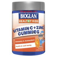 Kẹo dẻo bổ sung Vitamin C và kẽm Bioglan Kids Vitamin C + Zinc 70 viên