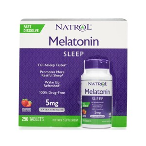 Kẹo dẻo giúp ngủ ngon Natrol Gummies Melatonin 5mg 250 viên