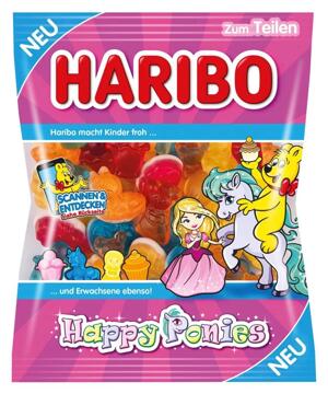 Kẹo Dẻo Haribo Happy Ponies Đức 175g