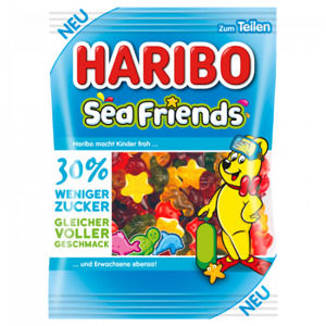 Kẹo Dẻo Haribo Sea Friends Đức 160g