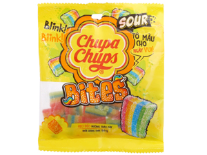 Kẹo dẻo hương trái cây Chupa Chups Bites gói 56g