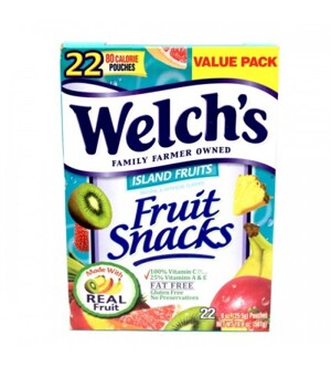 Kẹo dẻo Island Fruits Welch's 142g