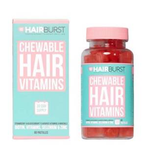 Kẹo dẻo kích thích mọc tóc Hairbusrt Chewable Hair Vitamins 60 gram