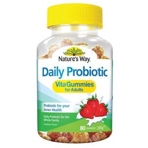 Kẹo dẻo lợi khuẩn Nature’s Way Daily Probiotic Vita Gummies For Adults 80 viên