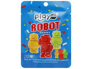 Kẹo dẻo Play More Robot gói 48g