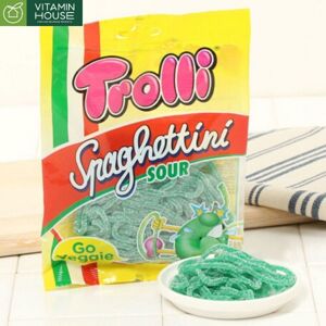 Kẹo dẻo Trolli Spaghettini Sour 100g - dâu