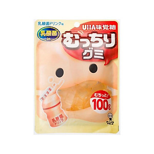 Kẹo dẻo UHA Mucchiri men sữa chua 100g