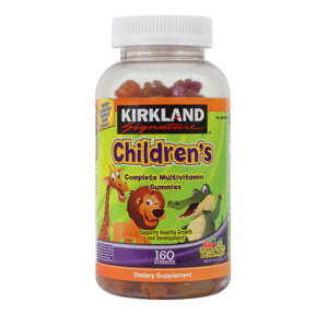 Kẹo dẻo Vitamin Kirkland Signature Children’s Complete Multivitamin Gummies 160 viên (2 tuổi+)