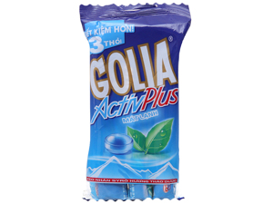 Kẹo Golia ActivPlus nhân syrô thảo dược gói 88.5g