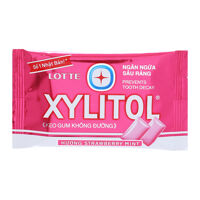 Kẹo gum không đường Xylitol Lotte gói 11.6g