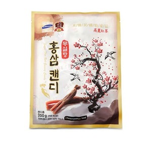 Kẹo hồng sâm Không Đường 200g Cành Đào Hàn Quốc