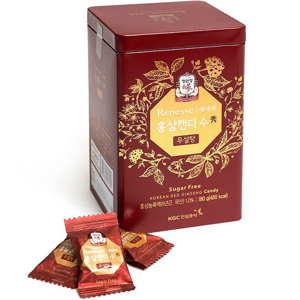 Kẹo hồng sâm không Đường KGC Cheong Kwan Jang 180g