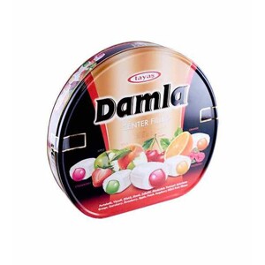 Kẹo mềm Tayas Damla vị trái cây 600g