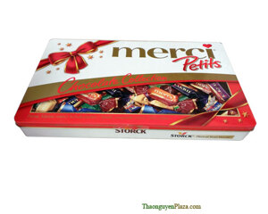 Kẹo Merci hộp sắt Petis 375g