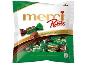 Kẹo Merci Petits Almond Cream 125g