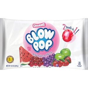 Kẹo mút Charms Blow Pop vị trái cây 294g