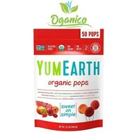 Kẹo mút hữu cơ Yumearth Organic Pops