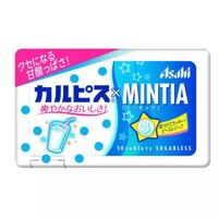 Kẹo ngậm bạc hà Mintia Calpis Soda - 50 viên