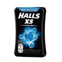 Kẹo ngậm không đường Halls XS vị bạc hà hộp 15g