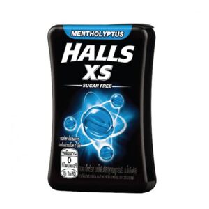 Kẹo ngậm không đường Halls XS vị bạc hà hộp 15g