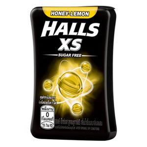 Kẹo ngậm không đường Halls XS hương Chanh mật ong 15g