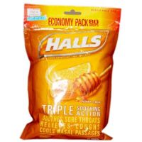 Kẹo ngậm trị ho Halls mật ong và chanh - 80 viên