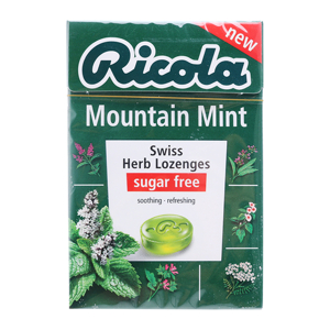 Kẹo thảo mộc bạc hà Mountain Mint Ricola hộp 45g