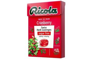 Kẹo thảo mộc trái cây Ricola Cranberry 100g