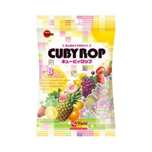 Kẹo trái cây Bourbon Cuby Rop gói 112gr