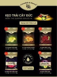 Kẹo trái cây Cavendish & Harvey - gói 100gr