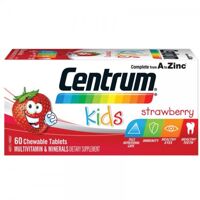 Kẹo vitamin Centrum Kids Multi Vitamin 60 Strawberry