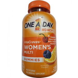 Kẹo Vitamin One A Day Women’s Vitacraves Gummies 230 viên