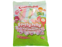 Kẹo xốp hương trái cây CorNichE Fluffy Jelly gói 70g
