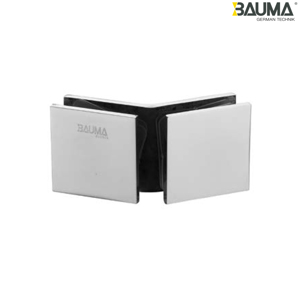 Kẹp kính-kính 135 độ Bauma (Hafele) 981.77.959